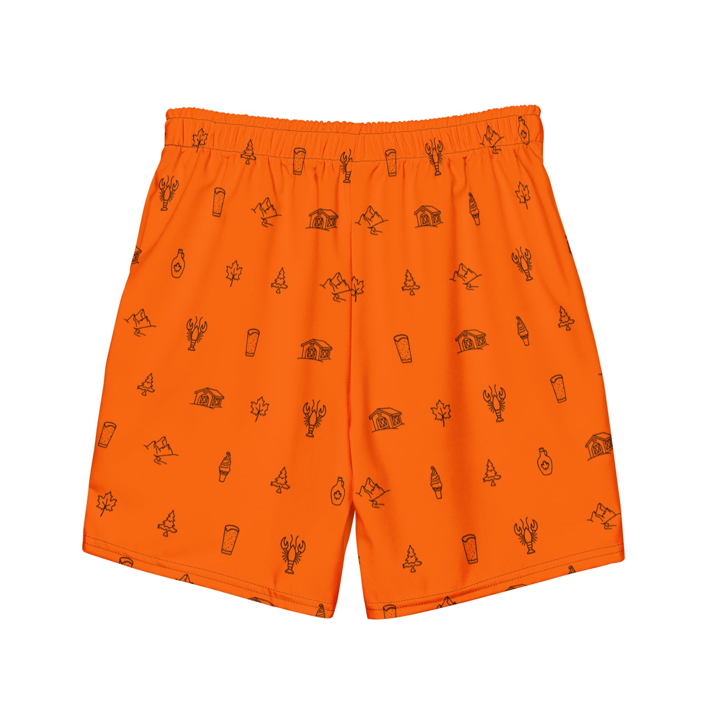 NEAF Icon Swim Trunks - Orange