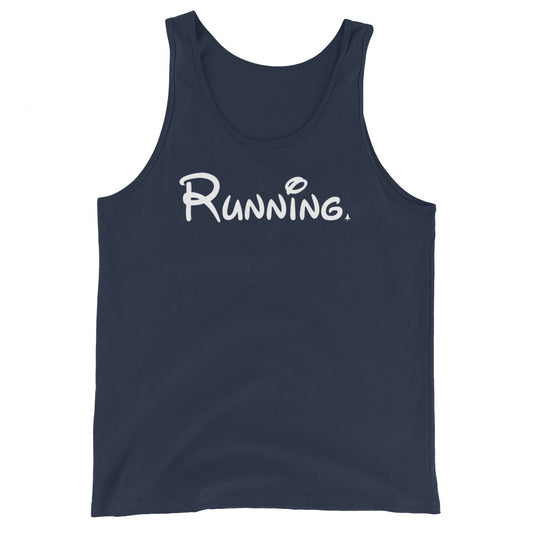 Running is Magical Cotton Tank Top - Unisex