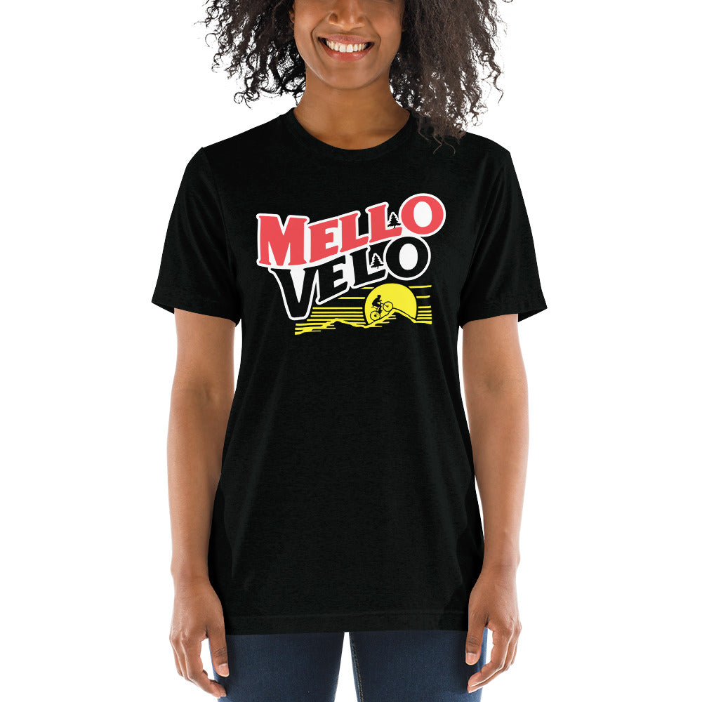 Mello Velo Tri Blend Tee Unisex NE Pine Tees