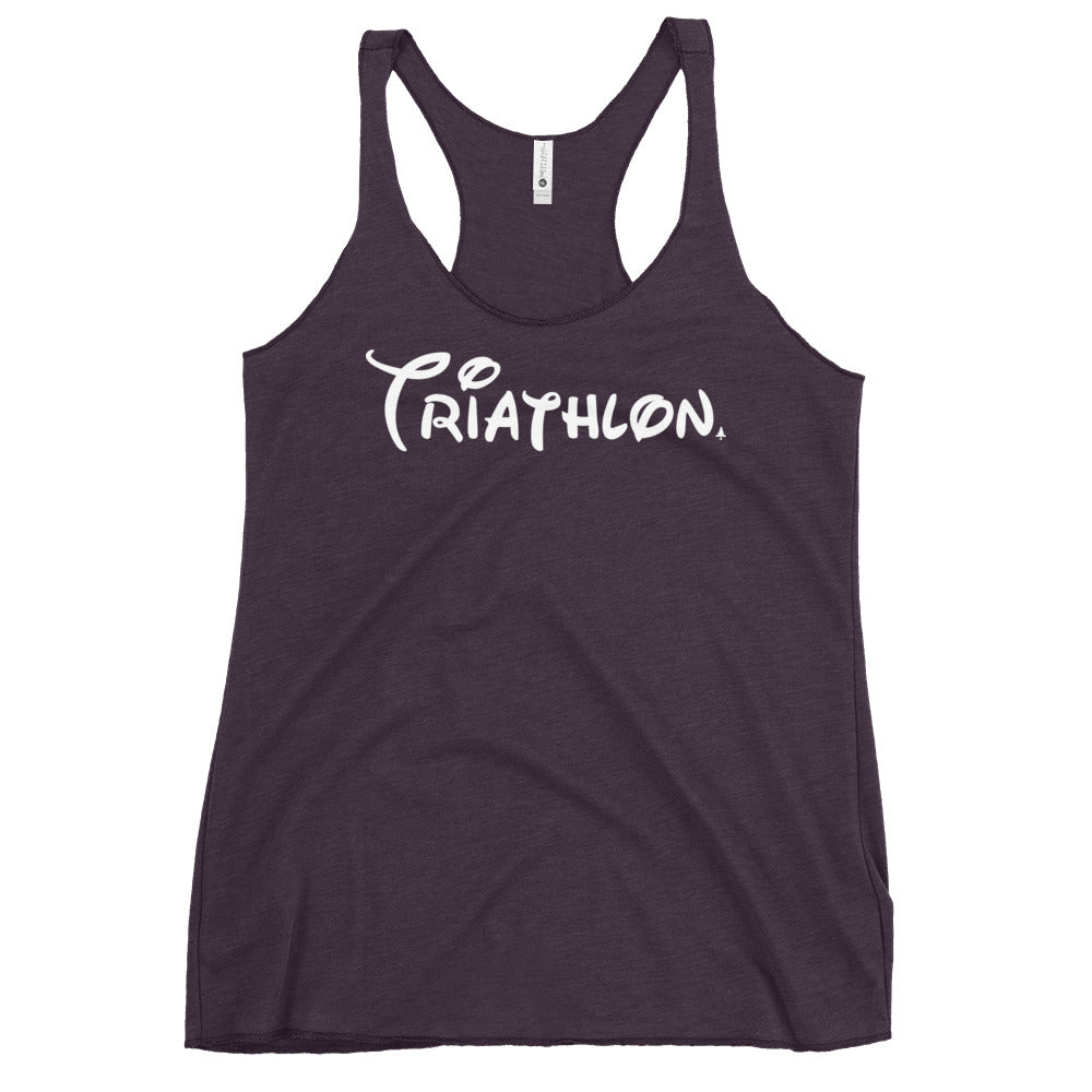 Triathlon is Magical Racerback Tank - Womens